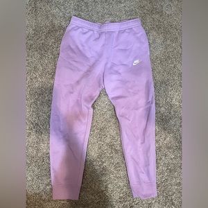 Nike purple sweats
